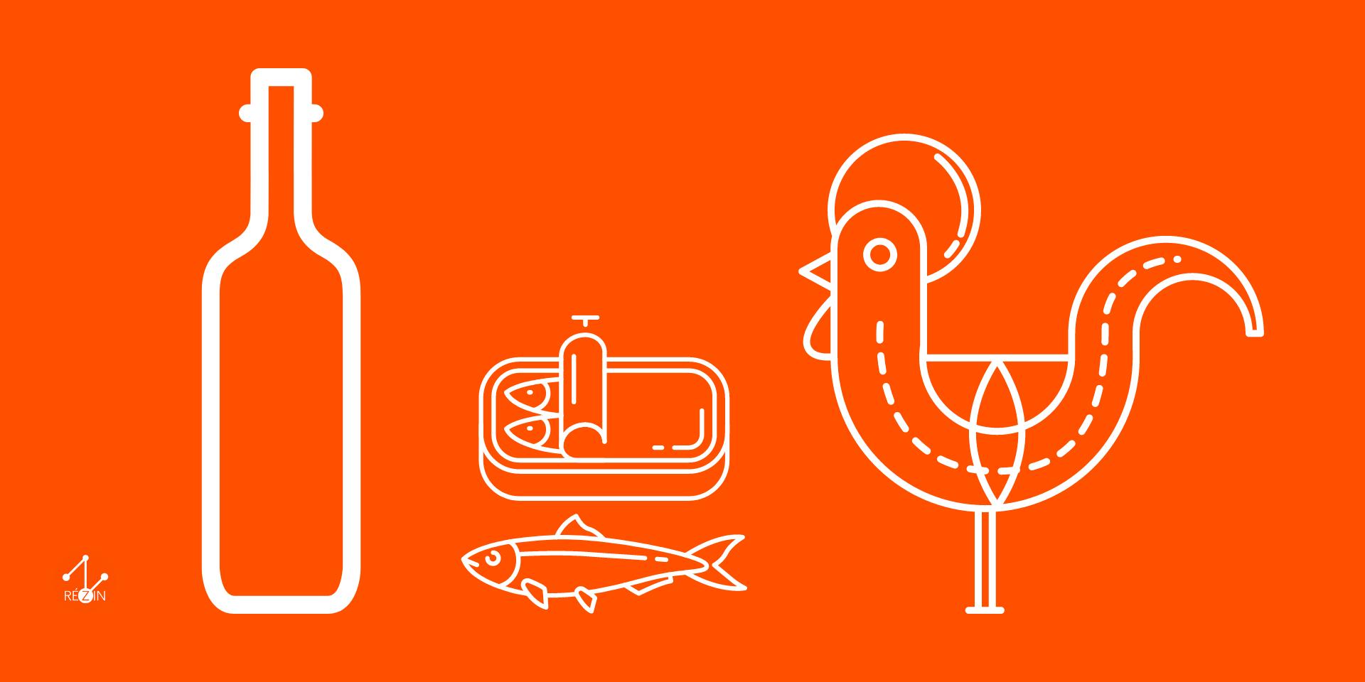 Vins portugal Bairrada sardines coq galihno réZin